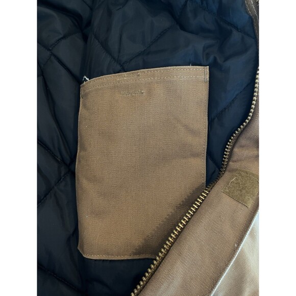 Vintage Carhartt Duck Quilt Lined Work Coat Jacket USA Union Made SZ XL-2XL C03 - Picture 13 of 16